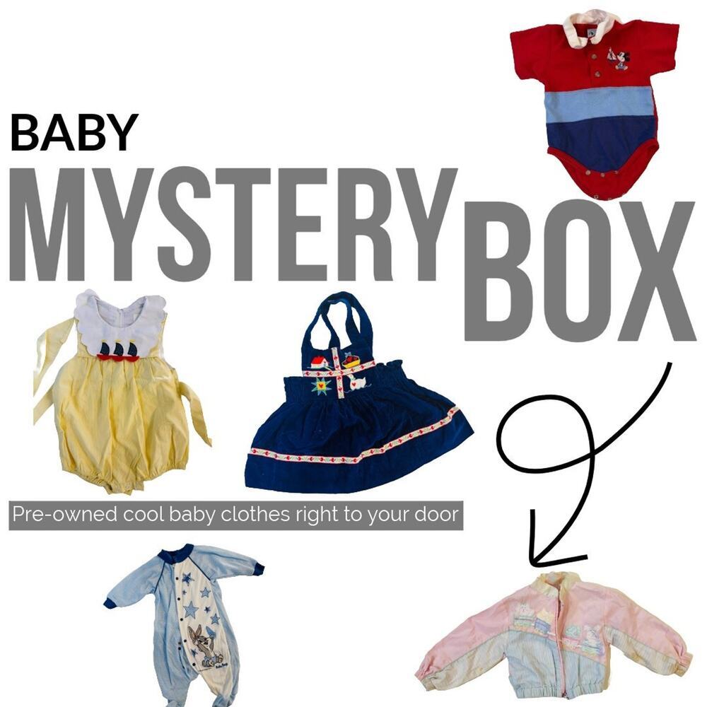 Vintage Baby Clothing -5 Piece Lot Vintage 80,90s Newborn to 2T Wholesale Resell